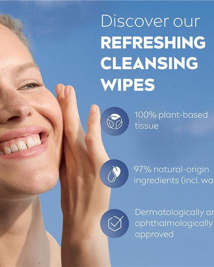 NIVEA Daily Essentials Refreshing Face Wipes 7pk