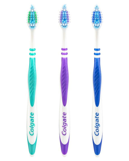 Colgate Zig Zag Deep Interdental Clean Toothbrush Flex Soft Value 3 Pack