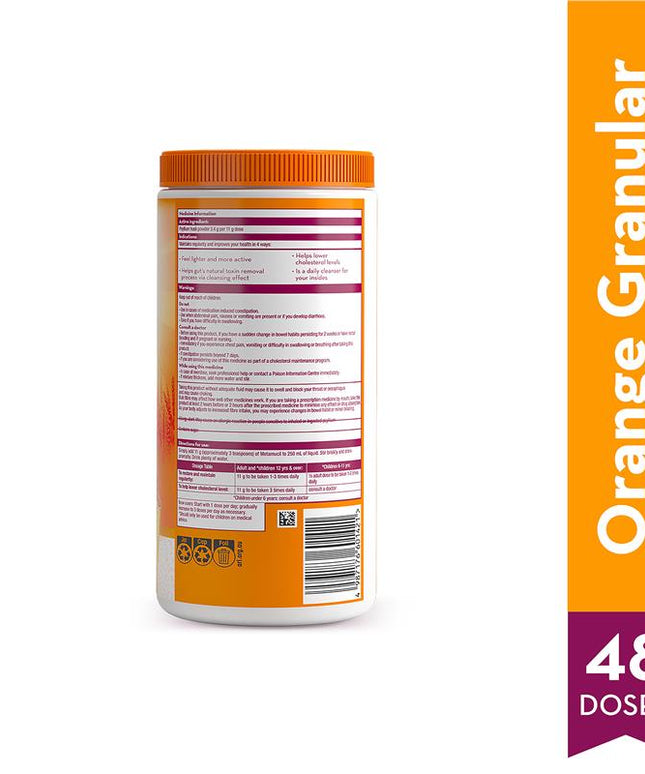 Metamucil Fibre Supplement Orange 48 Dose 528g