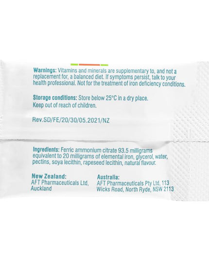 Lipo-Sachets Ferro Strawberry 5g 30 Sachets