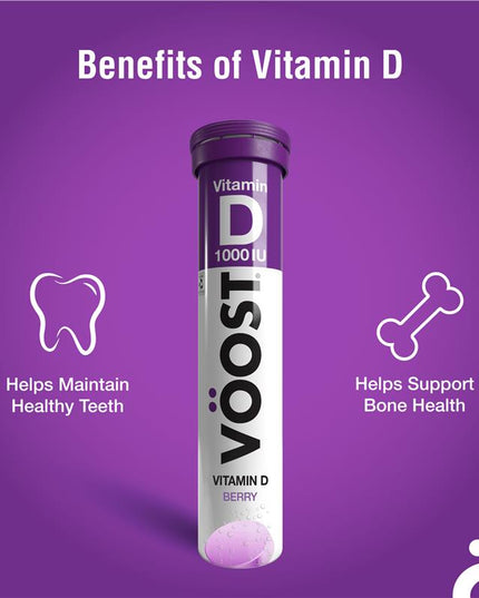 Voost Vitamin D Effervescent 20 Tablets