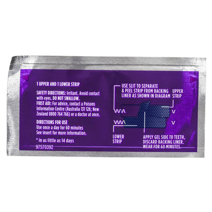 Oral B 3D White Luxe Advanced Seal 14 Teeth Whitening Treatments