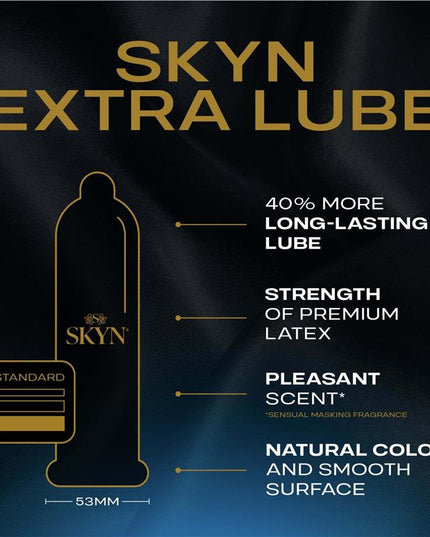 SKYN® Extra Lube Condoms 10 Pack