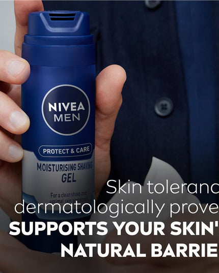 NIVEA MEN Protect & Care Shaving Gel Moisturising 200ml