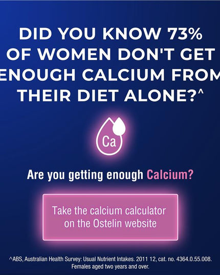 Ostelin Calcium & Vitamin D3 60 Chewable Tablets