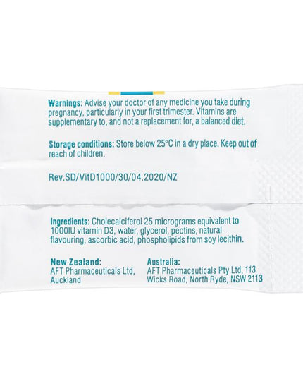 Lipo-Sachets Vitamin D Melon 5g 30 Sachets