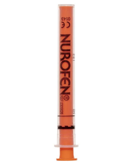 Nurofen For Children 3 months - 5 years Pain and Fever Relief 100mg/5mL Ibuprofen Orange 200mL