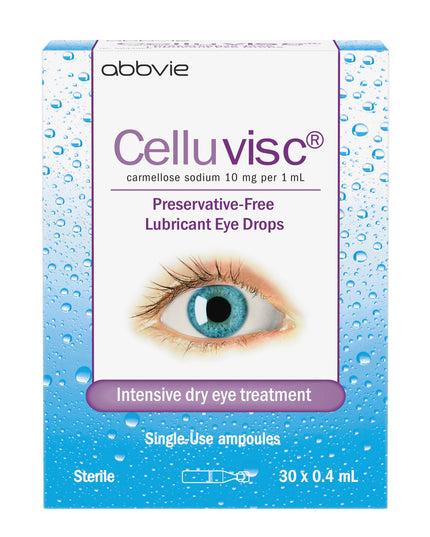 Celluvisc Eye Drops 30 x 0.4mL