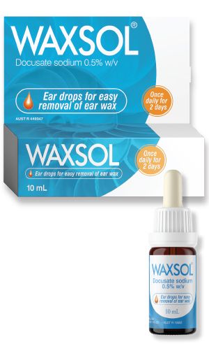 Waxsol Ear Drops 0.5% 10mL