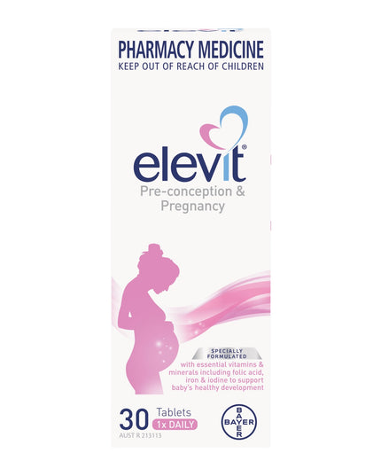 Elevit Pre-conception & Pregnancy 30 Tablets