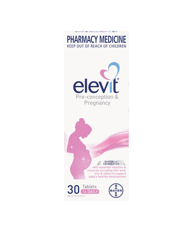 Elevit Pre-conception & Pregnancy 30 Tablets