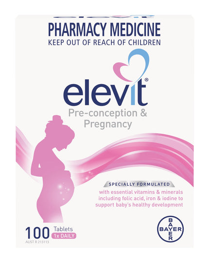 Elevit Pre-conception & Pregnancy 100 Tablets