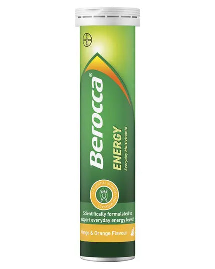Berocca Energy Mango And Orange 30 Tablets