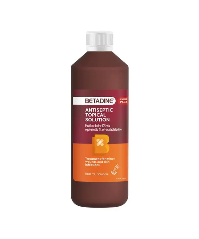 Betadine Antiseptic Topical Solution 500mL