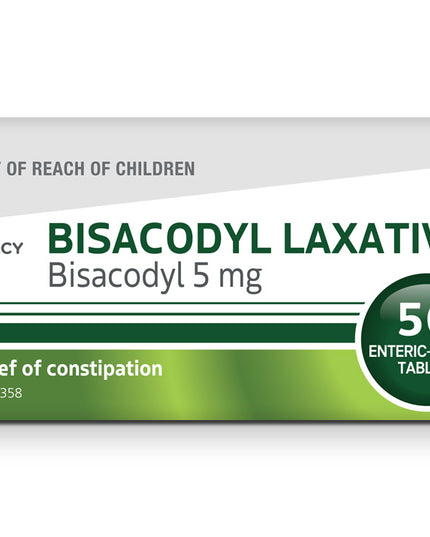 Bisacodyl Laxative Tablets