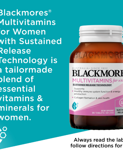 Blackmores Multivitamins For Women 90 Tablets