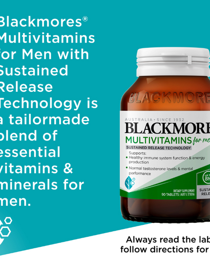 Blackmores Multivitamins for Men 90 Tablets