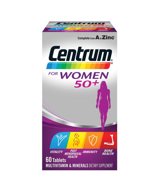 Centrum Multivitamin Women 50+ 60 Tablets