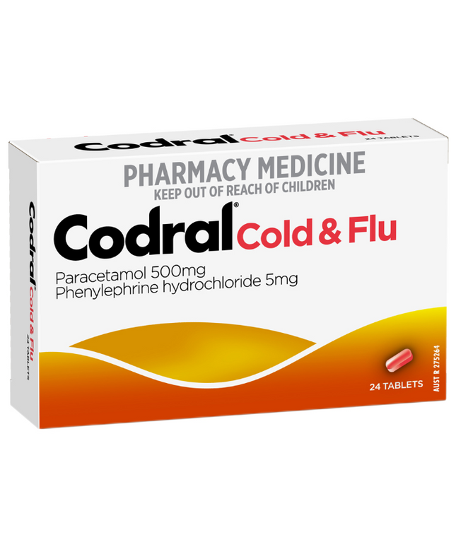 CODRAL® Cold & Flu 24 Tablets