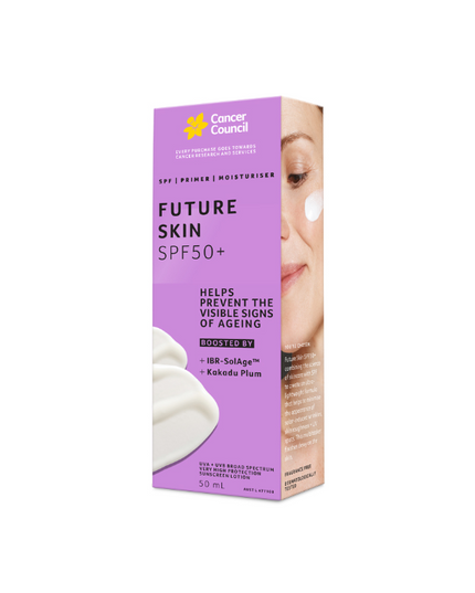 Cancer Council Future Skin SPF50+ Sunscreen Lotion 50mL