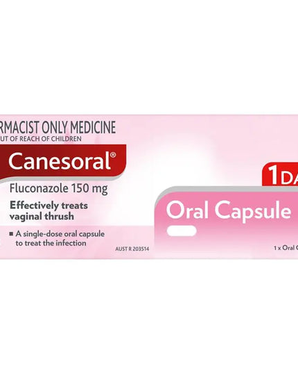 Canesoral Thrush Treatment 150mg 1 Capsule