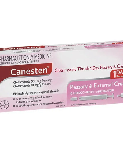 Canesten 1 Day Thrush Treatment Pessary & External Cream