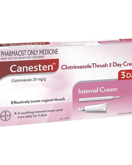 Canesten 3 Day Thrush Treatment Internal Cream