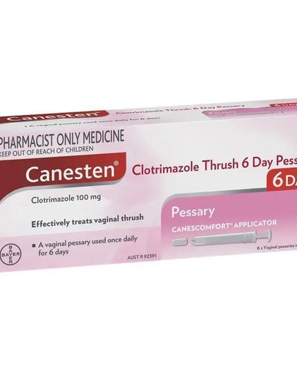 Canesten 6 Day Thrush Treatment Pessary