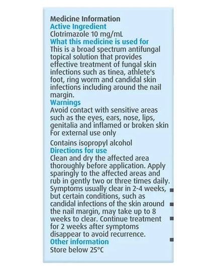 Canesten Antifungal Topical Solution 20mL