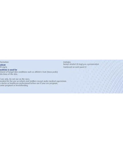 Canesten Once Daily Antifungal Athletes Foot Cream with Applicator 15g