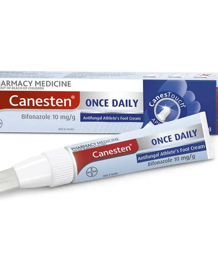 Canesten Once Daily Antifungal Athletes Foot Cream with Applicator 15g