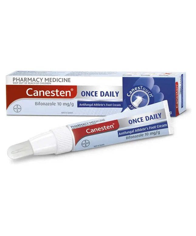 Canesten Once Daily Antifungal Athletes Foot Cream with Applicator 15g