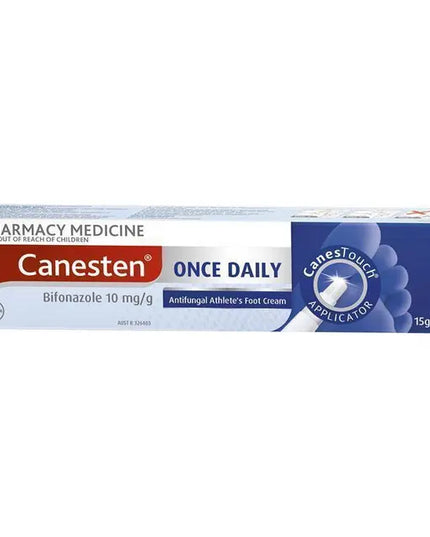Canesten Once Daily Antifungal Athletes Foot Cream with Applicator 15g