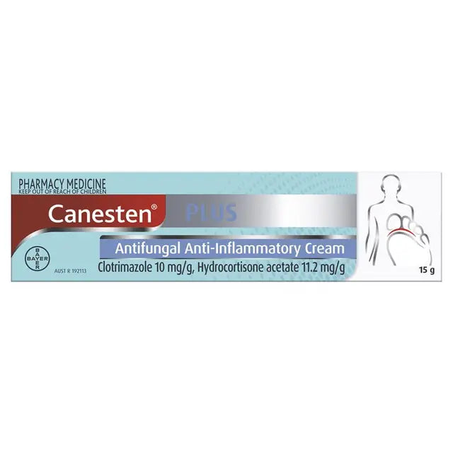 Canesten Plus Antifungal and Anti-Inflammatory Cream 15g