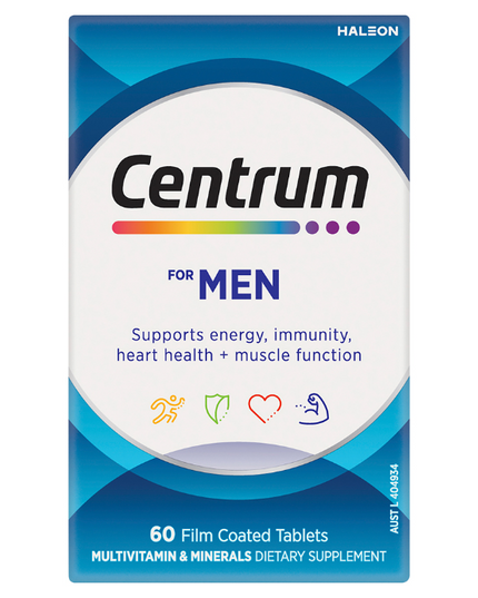 Centrum for Men 60 Tablets