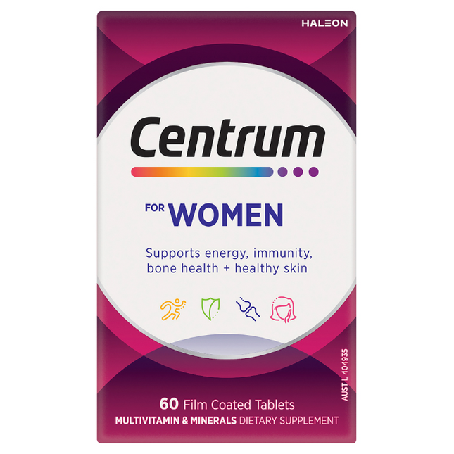 Centrum for Women 60 Tablets