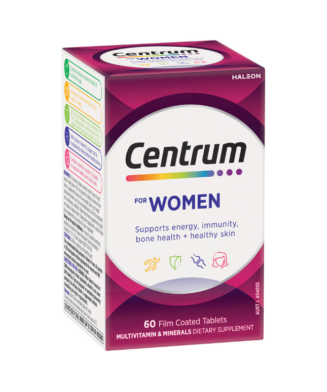 Centrum for Women 60 Tablets