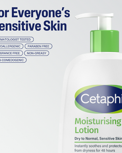 Cetaphil Moisturising Lotion for Face & Body 1L