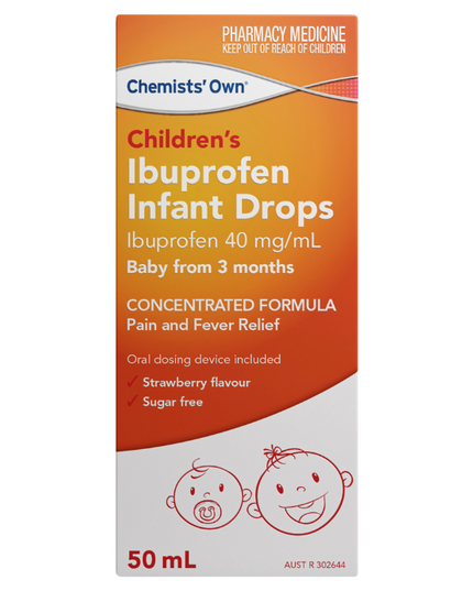 Chemists' Own Children's Ibuprofen Infant Drops 40mg/mL 50mL