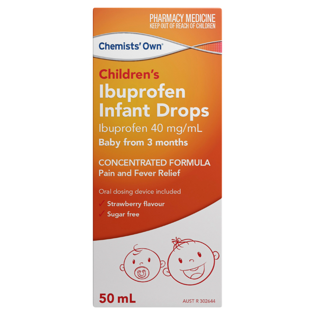 Chemists' Own Children's Ibuprofen Infant Drops 40mg/mL 50mL