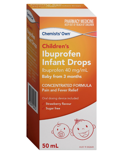 Chemists' Own Children's Ibuprofen Infant Drops 40mg/mL 50mL