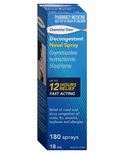 Chemists' Own Nasal Decongestant Spray (180 Sprays) 18mL