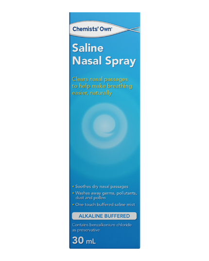 Chemists' Own Saline Nasal Spray 30mL