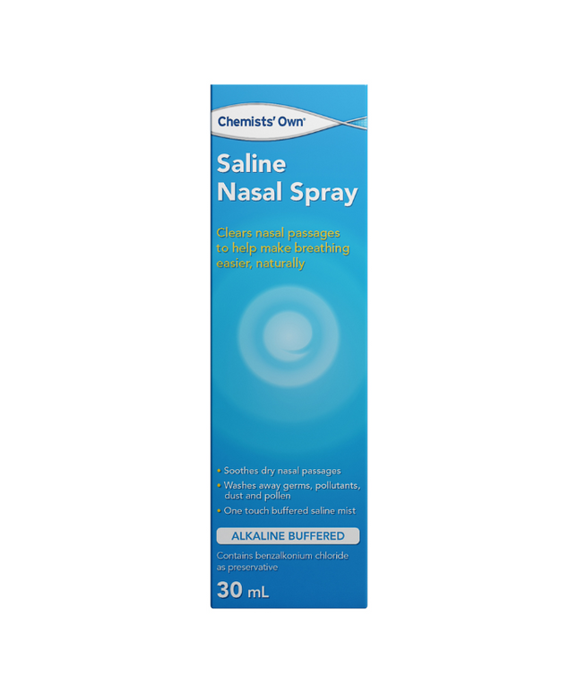 Chemists' Own Saline Nasal Spray 30mL