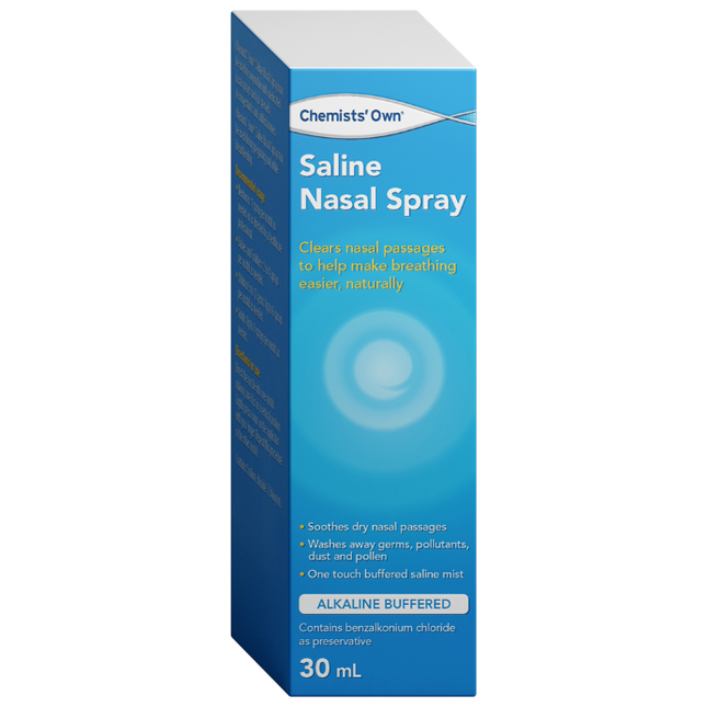 Chemists' Own Saline Nasal Spray 30mL