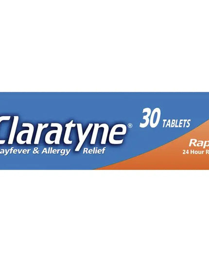 Claratyne Allergy Hayfever Relief Antihistamine Tablets 30 pack