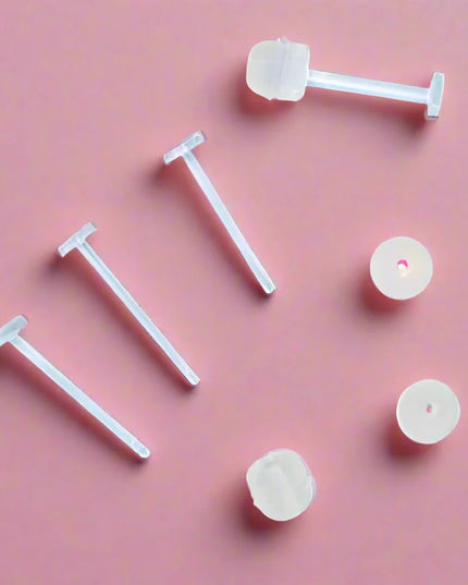 Clear Plastic Studs