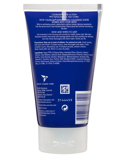 Clearasil Ultra Rapid Action Deep Pore Scrub 150mL