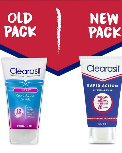 Clearasil Ultra Rapid Action Deep Pore Scrub 150mL