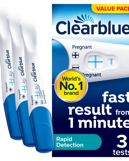 Clearblue Pregnancy Visual Rapid Detection (CB11) 3 Pack